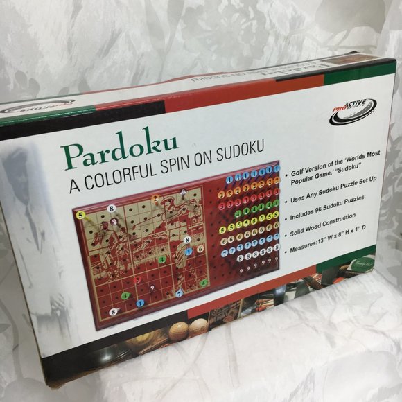 Pardoku Golf Version of Sudoku NWT - Picture 2 of 9